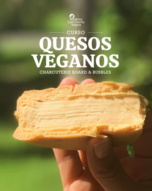 CURSO VIRTUAL QUESOS VEGANOS: CHARCUTERIE BOARD & BUBBLES